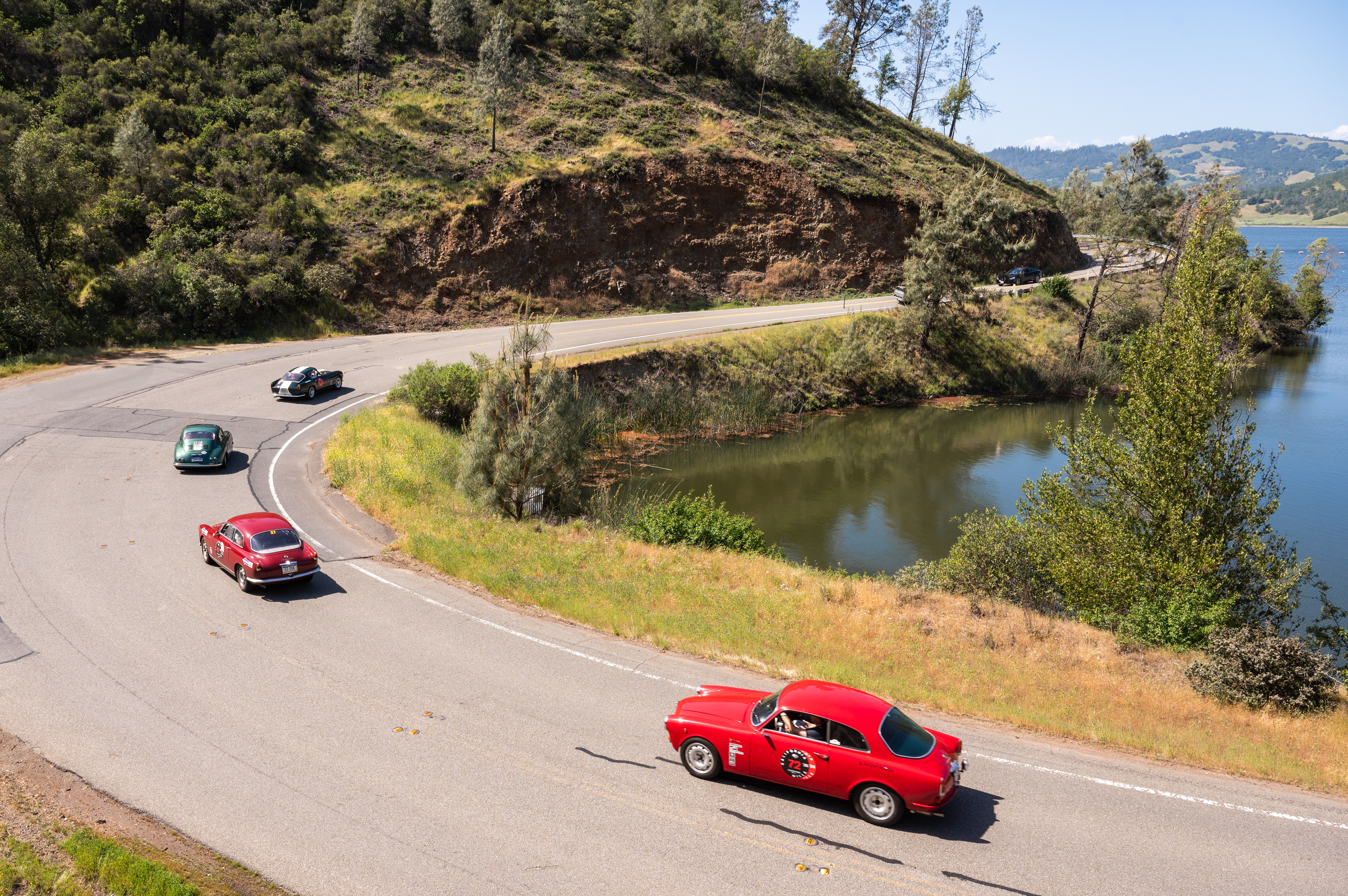 The cars of the California Mille