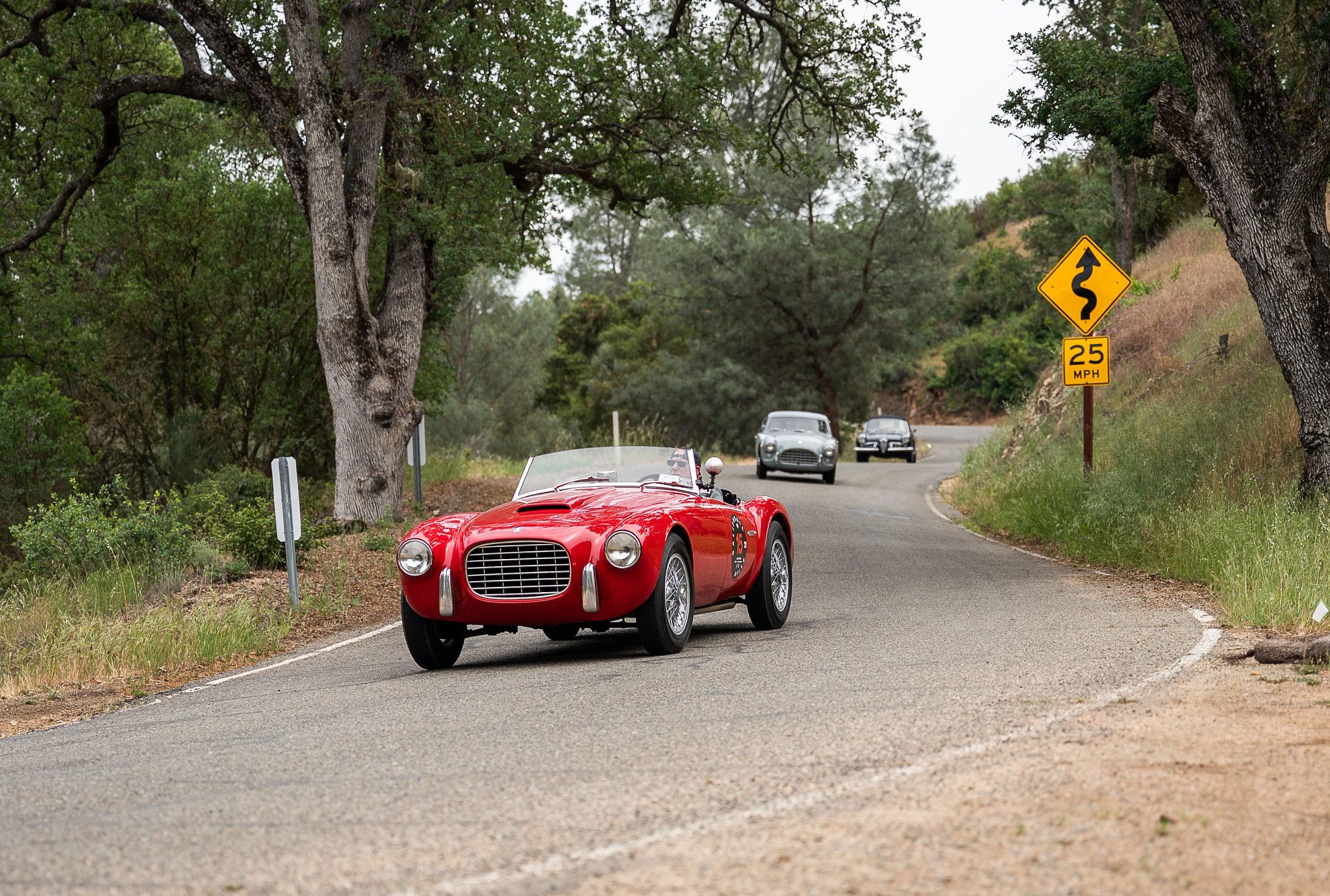 Important cars, little roads and wonderful friends